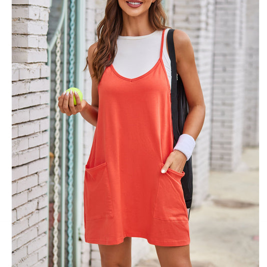 Three Piece Suspender Dress Suspender Shorts
