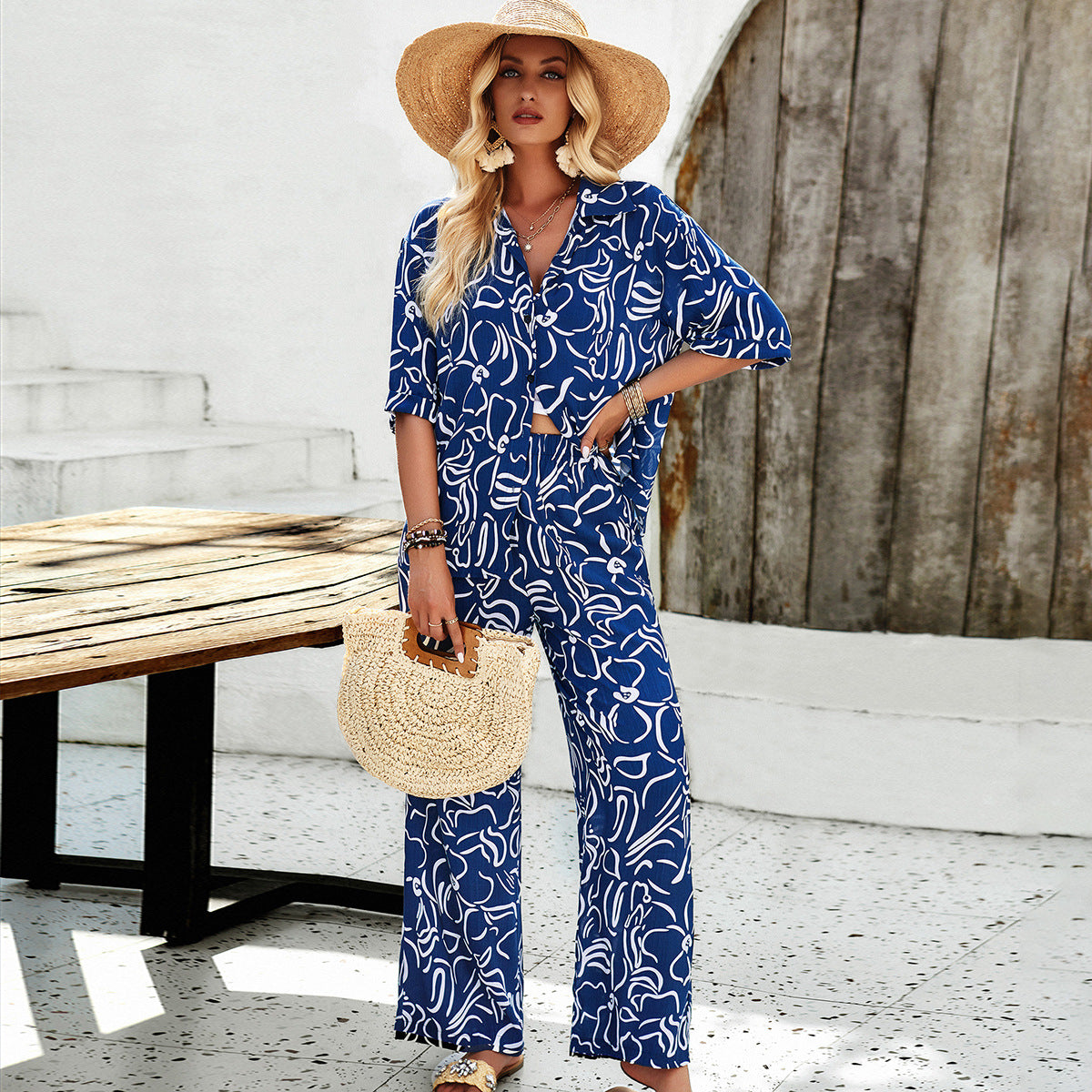 Women Clothing Spring Summer Casual Casual Set