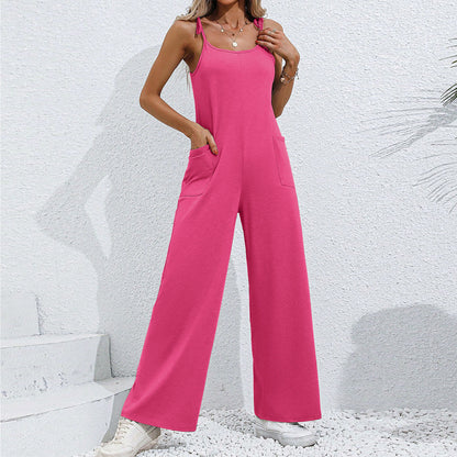 Mono de verano sin mangas con tirantes para mujer