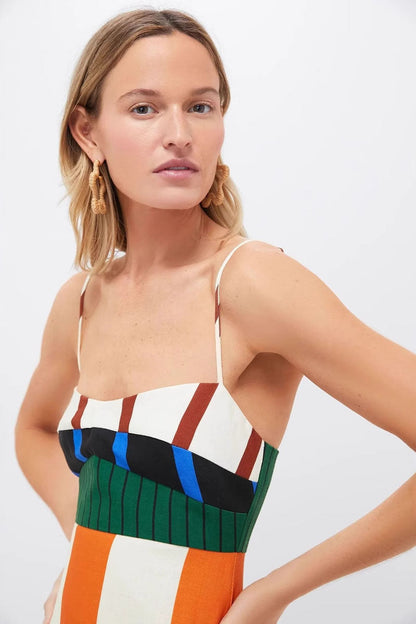 Bengal Multi Paloma Maxi Dress