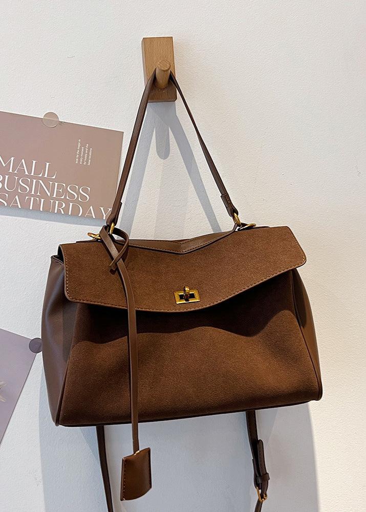 Amelia - StructuRed Top-Handle Satchel