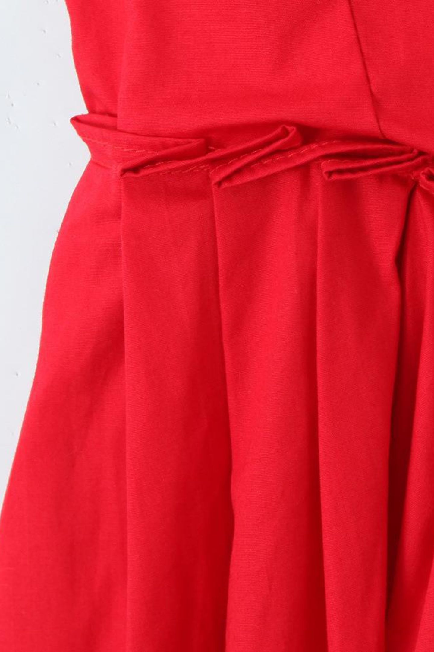 Minivestido plisado con bustier sin mangas 