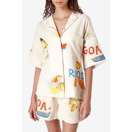 Conjunto de dos piezas informal con bolsillos sueltos y mangas murciélago para mujer, para vacaciones de primavera y verano