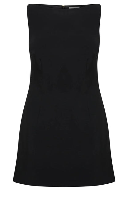 Dress Summer White Slim round Neck Sleeveless Short