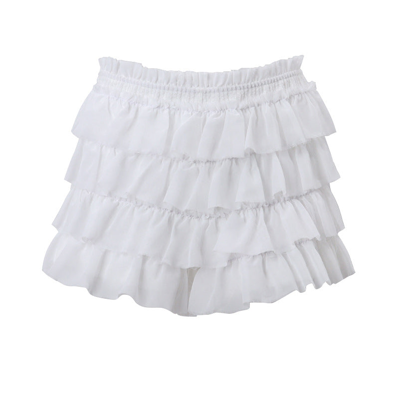 Conjunto de cárdigan de punto con cuello cuadrado francés de otoño, con cordones, top de manga larga y falda pastel