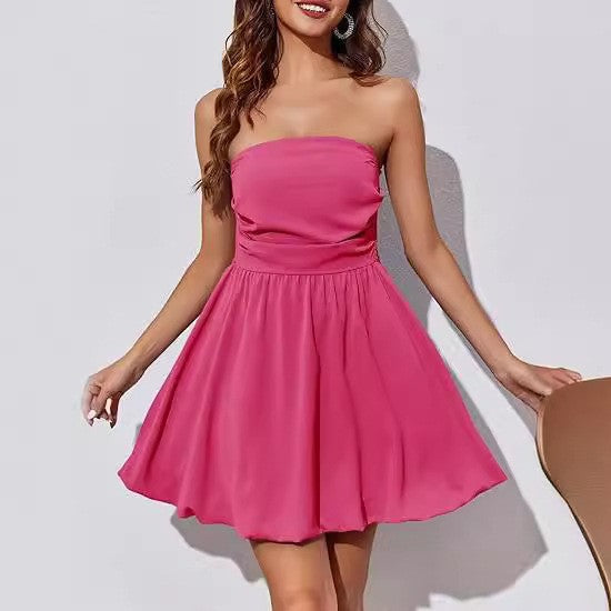 Tops de mujer para primavera y verano, vestidos de fiesta populares de noche para oficina