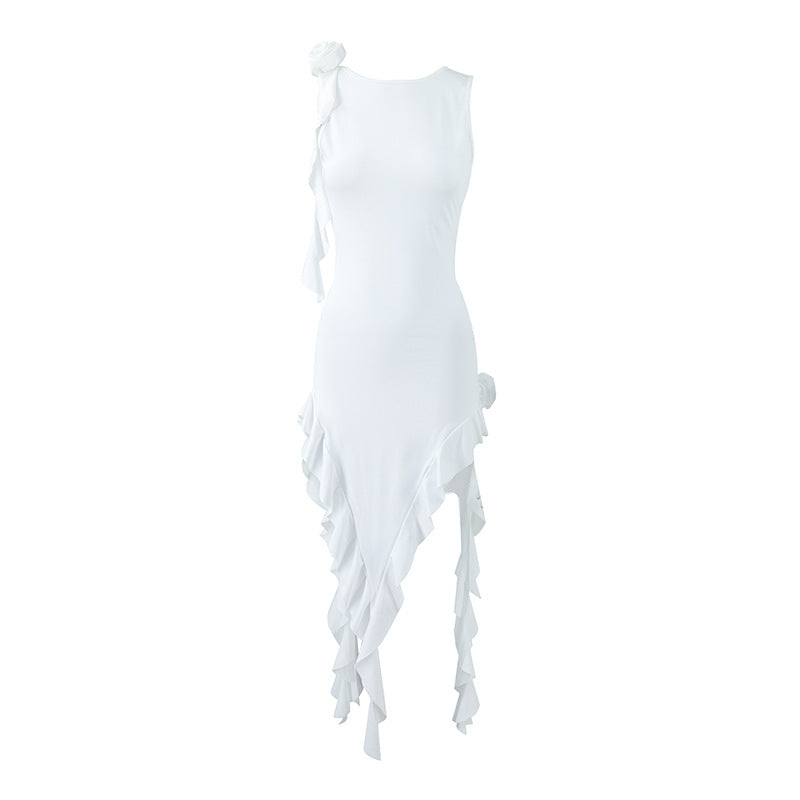 Explosion Wear Sexy Blouse Dress Jellyfish Flounced