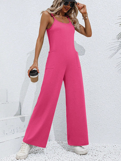 Mono de verano sin mangas con tirantes para mujer