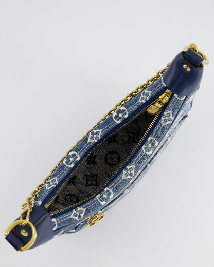 *HOT* Louis Vuitton Denim Monogram Loop Bag