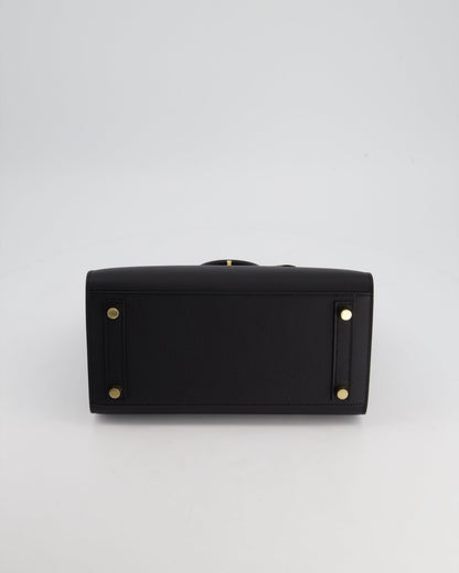 *HOLY GRAIL* Hermès Birkin 25cm Bag in Noir Epsom Leather with Gold Hardware