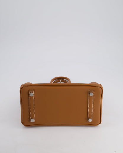 *HOLY GRAIL* Hermès Birkin Bag 25cm in Gold Swift Leather with Palladium Hardware