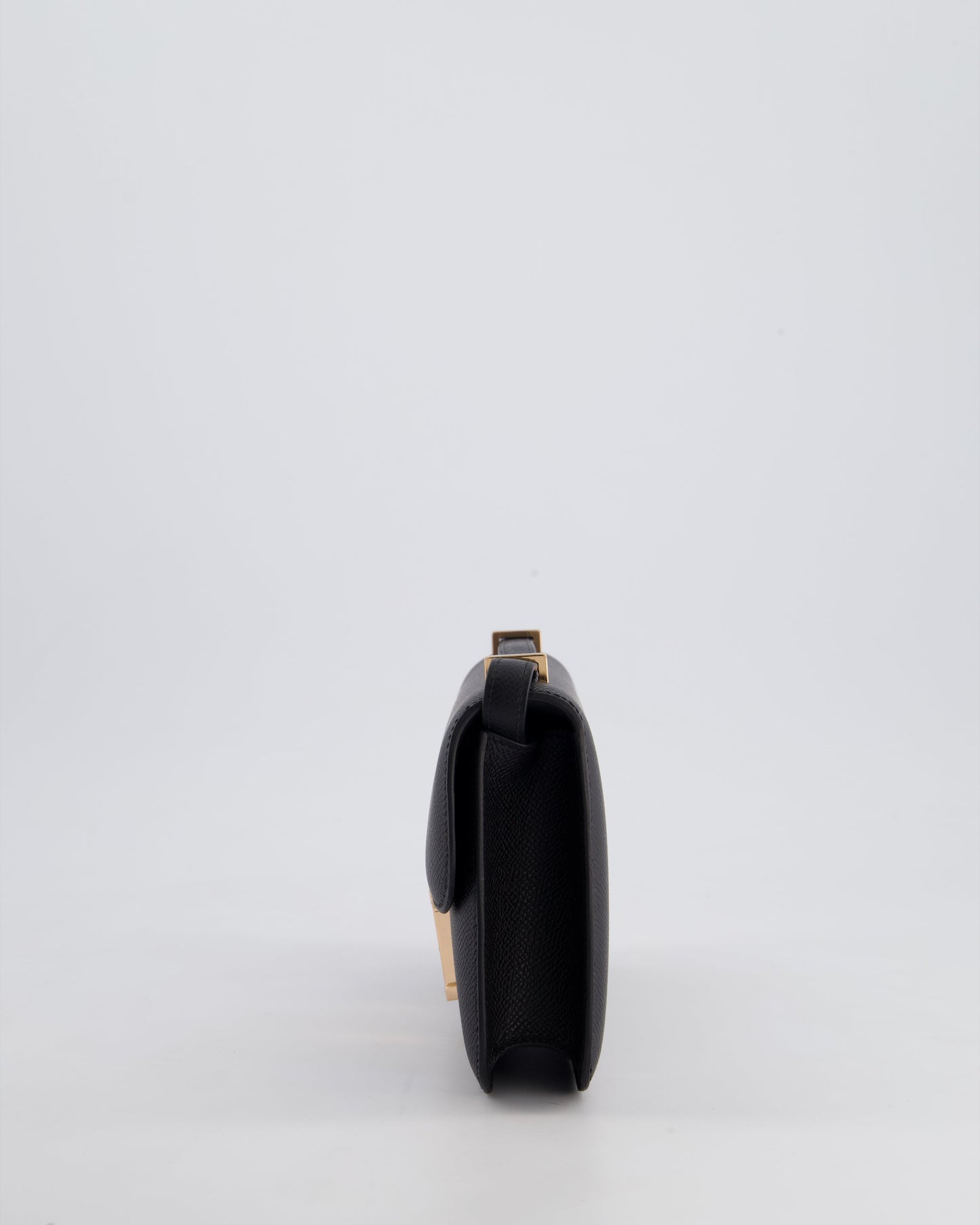 *NEW RELEASE* Hermès Constance 1-Elan Miroir Bag in Noir Epsom Leather with Rose Gold Hardware