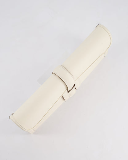 Hermès Jige Elan 29cm Clutch Bag in Nata Evercolour Leather