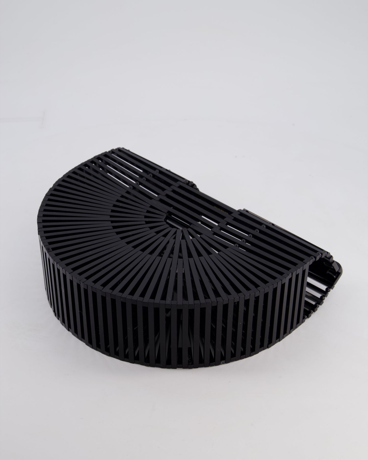 Cult Gaia Black Ark Acrylic Basket Bag