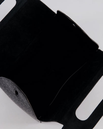Saint Laurent Black Take-Away Box Bag in Calfskin Leather with Silver Hardware RRP £1,350