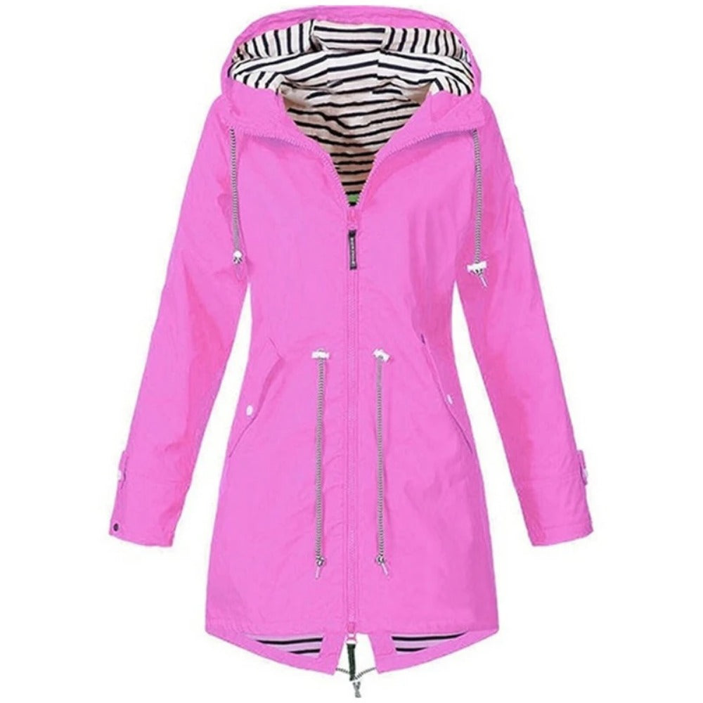Chic Hooded Windproof Coat | Great for Everyday Wear