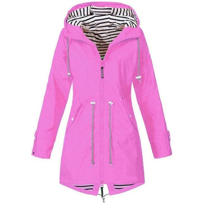 Chic Hooded Windproof Coat | Great for Everyday Wear