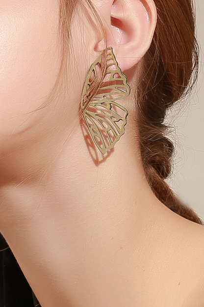 Earrings with Butterfly Wings