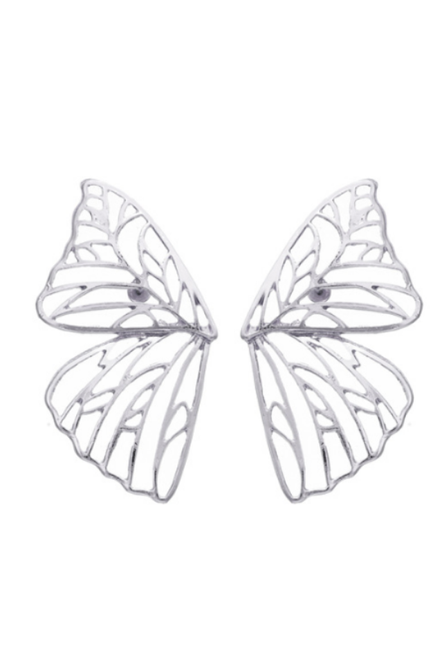 Earrings with Butterfly Wings