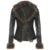 Chaqueta de piel sintética con cuello vuelto, estilo coreano, cárdigan de invierno, abrigo punk vintage de los años 90, ropa de abrigo elegante para mujer, otoño