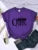 Camisetas con estampado de la gran corona de la reina para mujer, camisetas transpirables de verano de manga corta, ropa de hip hop urbana, camisetas casuales de cuello redondo para mujer