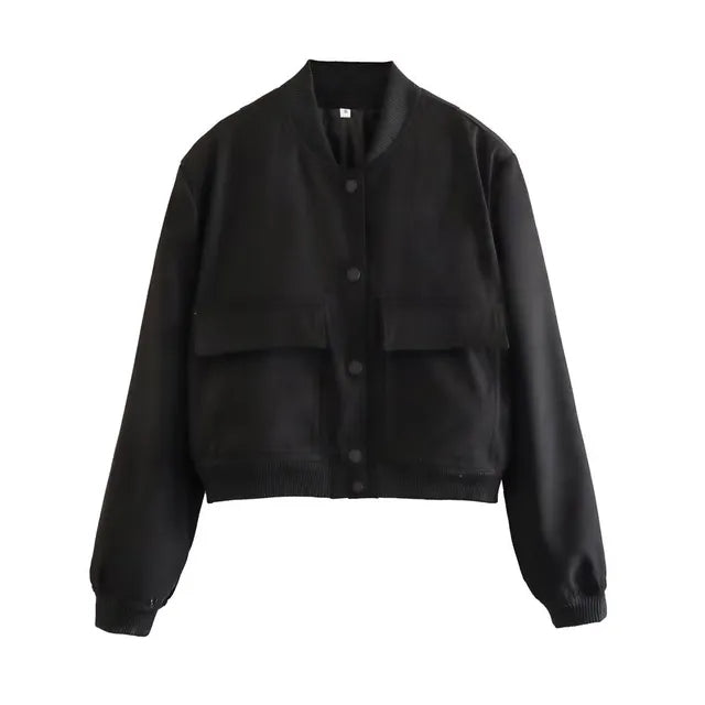 Chic Bomber Jacket | Great for Casual Days