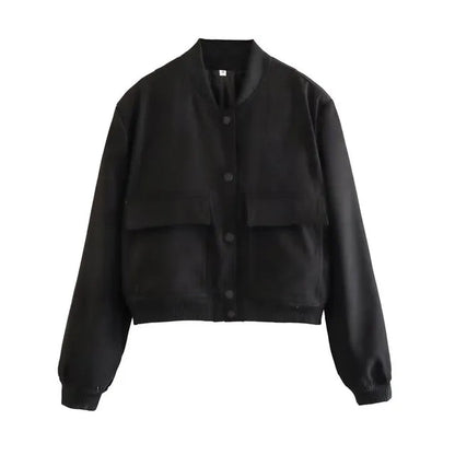 Chic Bomber Jacket | Great for Casual Days