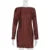 Elegante vestido de manga larga fruncido con textura para mujer, minivestido liso a la moda para fiesta en club, otoño, nuevo
