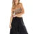 Chaleco bandeau bohemio de verano, bonitos conjuntos de senderismo, estilo preppy, para chica fitness, tops de tubo sin tirantes, tops cortos con hombros descubiertos y estampado gráfico
