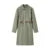 Dress Women Slit Lapel Vintage 2025 Spring New Waist-cinching Workwear Dress