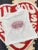 Camiseta básica americana de cuello redondo con estampado de letras, de punto, de manga corta, estilo Spice Girls, top corto ajustado de verano