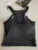 New Invisible Strap Tank Top For Women Knit Ribbed Sleeveless Basic T-Shirt Cropped Corset Bustier Tops With Open Shoulder