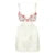 Floral Print Mini Dress 2000s Women Aesthetic Low Cut Spaghetti Strap Backless Dresses y2k Fairy Grunge Dress Clubwear