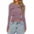 y2k Long Sleeve Tops 2000s Clothes Women See Through Lace Patchwork Round Neck Irregular Hem T Shirt Aesthetic Clothing