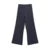 Conjunto elegante de dos piezas de pantalón de punto con cuello redondo, sin mangas, con volantes en los bajos, cintura alta, elástico, para dama, nuevo en trajes a juego.