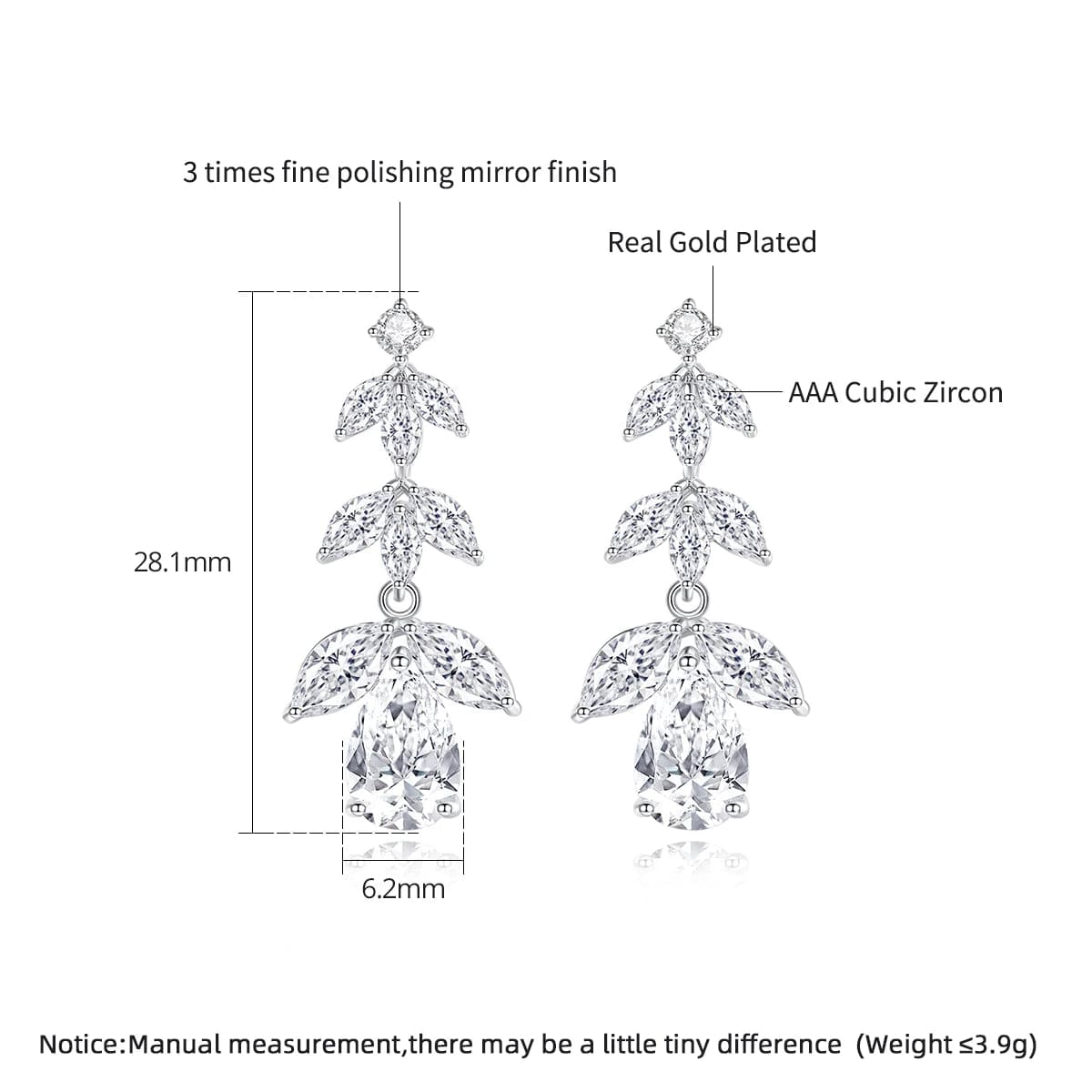 Rose Earrings