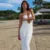 Strapless Hollow Out Bodycon Elegant Evening Long Women’S Dresses Summer  Fashion Beachwear Party Casual Clothes