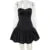 Elegant Strapless Ruched A-line Short Dress Women Slim Off Shoulder Backless Party Dress  Autumn Lady Solid Evening Gowns