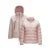 Chaqueta de plumón para mujer, tres en uno, impermeable, cortavientos, transpirable y transpirable, de invierno, de dos piezas.