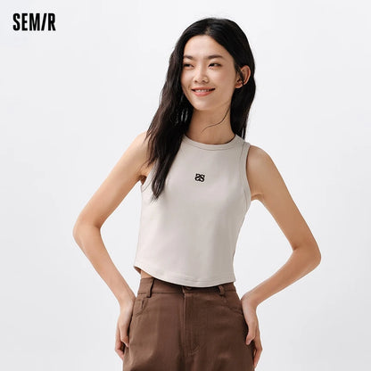 Vest Women Fashion Printed Inner Suspender Simple Casual Sweet Spicy Style Top Slimming Vests