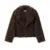 Chaqueta elegante de piel sintética con degradado para chicas de calle, abrigo de piel de zorro esponjoso de marca de moda de invierno para mujer, ropa exterior de lujo para mujer