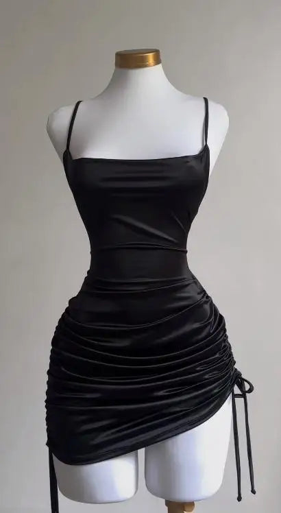 Europa y Estados Unidos explosivo nuevo vestido transfronterizo verano alto sentido encaje sexy halter bolsa de especias falda de cadera