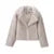 Chaqueta elegante de piel sintética con degradado para chicas de calle, abrigo de piel de zorro esponjoso de marca de moda de invierno para mujer, ropa exterior de lujo para mujer