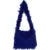 Bolso bandolera de gran capacidad con pelo sintético de oveja de Mongolia para mujer, estilo Y2K, estilo Harajuku, esponjoso y peludo.