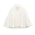 White Loose Short Cape Coat Women Autumn Winter Thick Single Buckle Batwing Sleeve Cloaks Jacket Lady Elegant Warm Outwear New