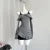 Conjunto de dos piezas de encaje Y2K, minivestidos para mujer, tirantes finos, de punto, estilo coreano, sexy, para fiesta