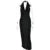Halter V Neck Backless Split Dress Women’s Fashion Bodycon Sleeveless Sexy Long Dress Autumn New Slinky Waist Vest Dress