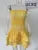 Elegante vestido mini con bordado recortado para mujer, sin tirantes, hombros descubiertos, cintura alta, ropa femenina, verano 2025, 23A430