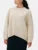 Suéter de punto rosa para mujer, jersey de manga larga, moda suelta, patchwork, lindo Y2k, top de punto elegante para mujer, nuevo