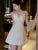 Vestido mini dulce Y2K para mujer, sexy, con tirantes finos, estilo princesa, para fiesta de cumpleaños, vestidos cortos ajustados de verano y primavera, línea A, nuevo